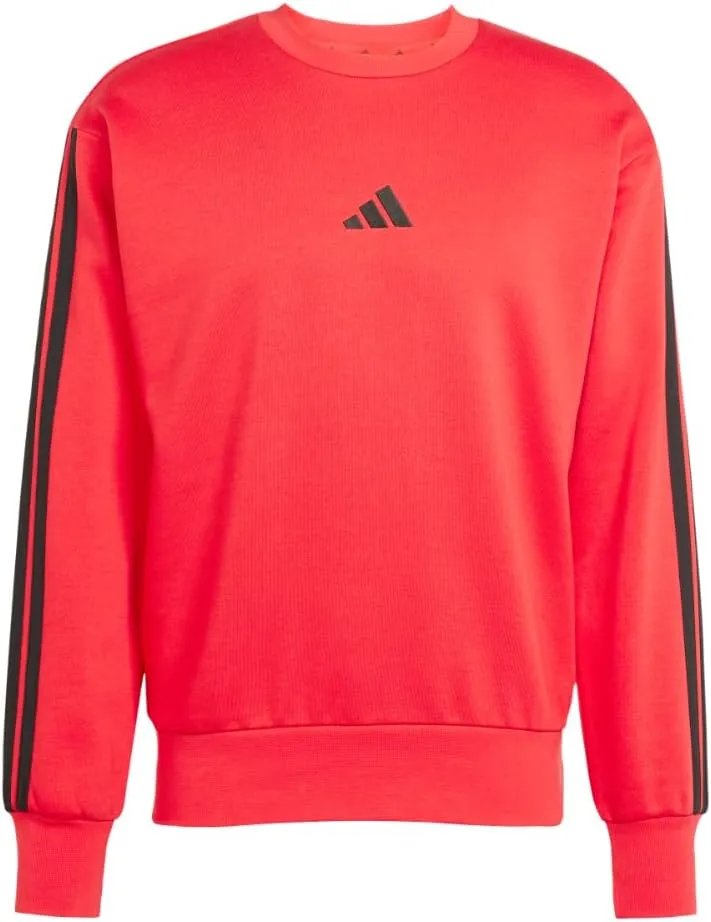 adidas Men's Essentials 3-Stripes Fleece Sweatshirt
