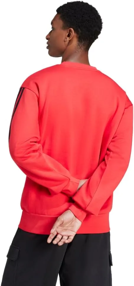 adidas Men's Essentials 3-Stripes Fleece Sweatshirt