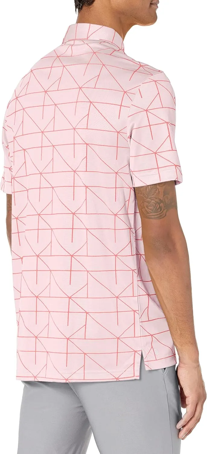 adidas Men's Jacquard Golf Polo Shirt