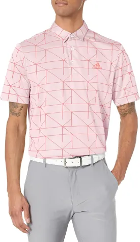 adidas Men's Jacquard Golf Polo Shirt