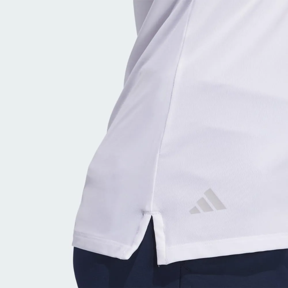 adidas Women's Ultimate365 Solid Sleeveless Polo Shirt