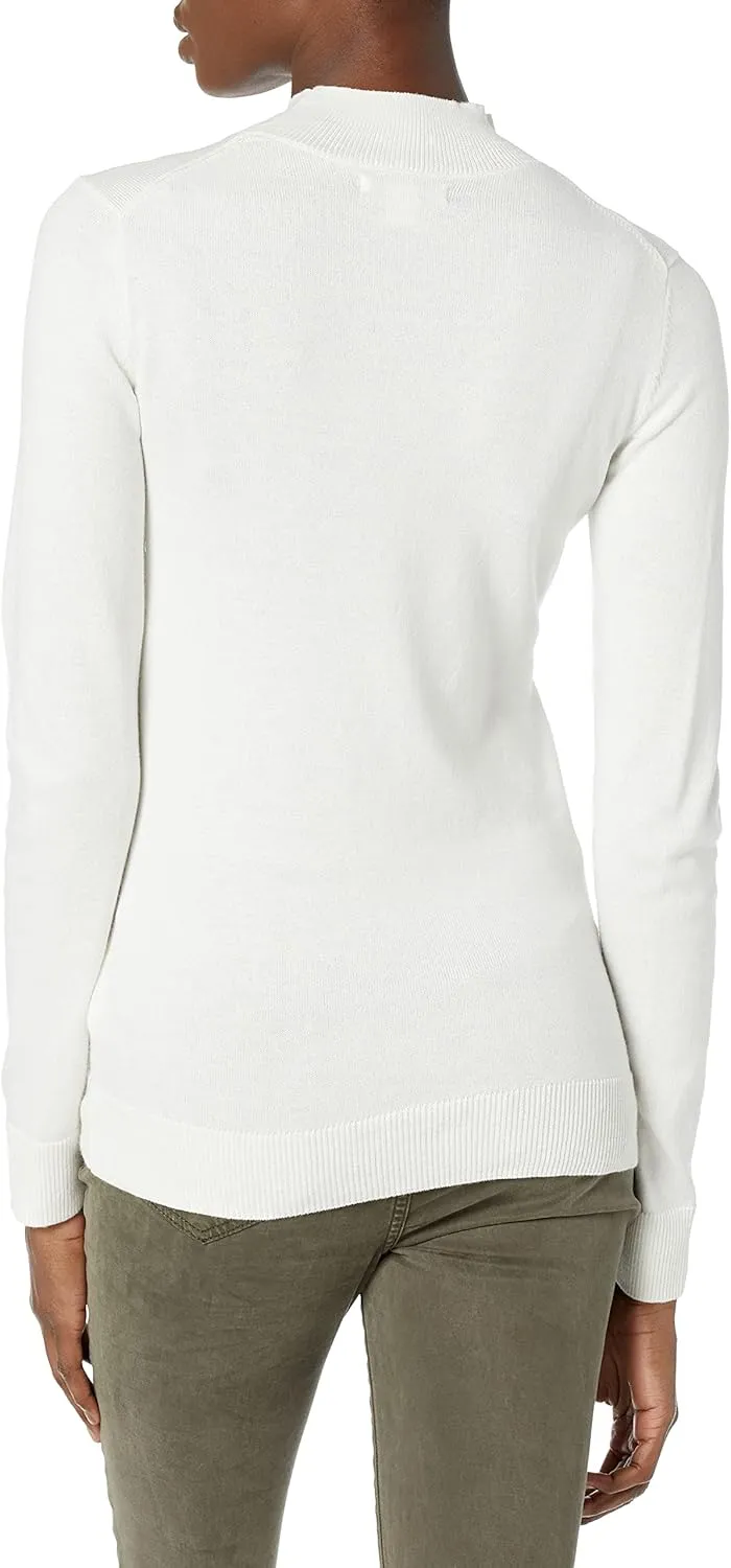 Amazon Essentials Women's Lightweight Mockneck Sweater (Available in Plus Size)