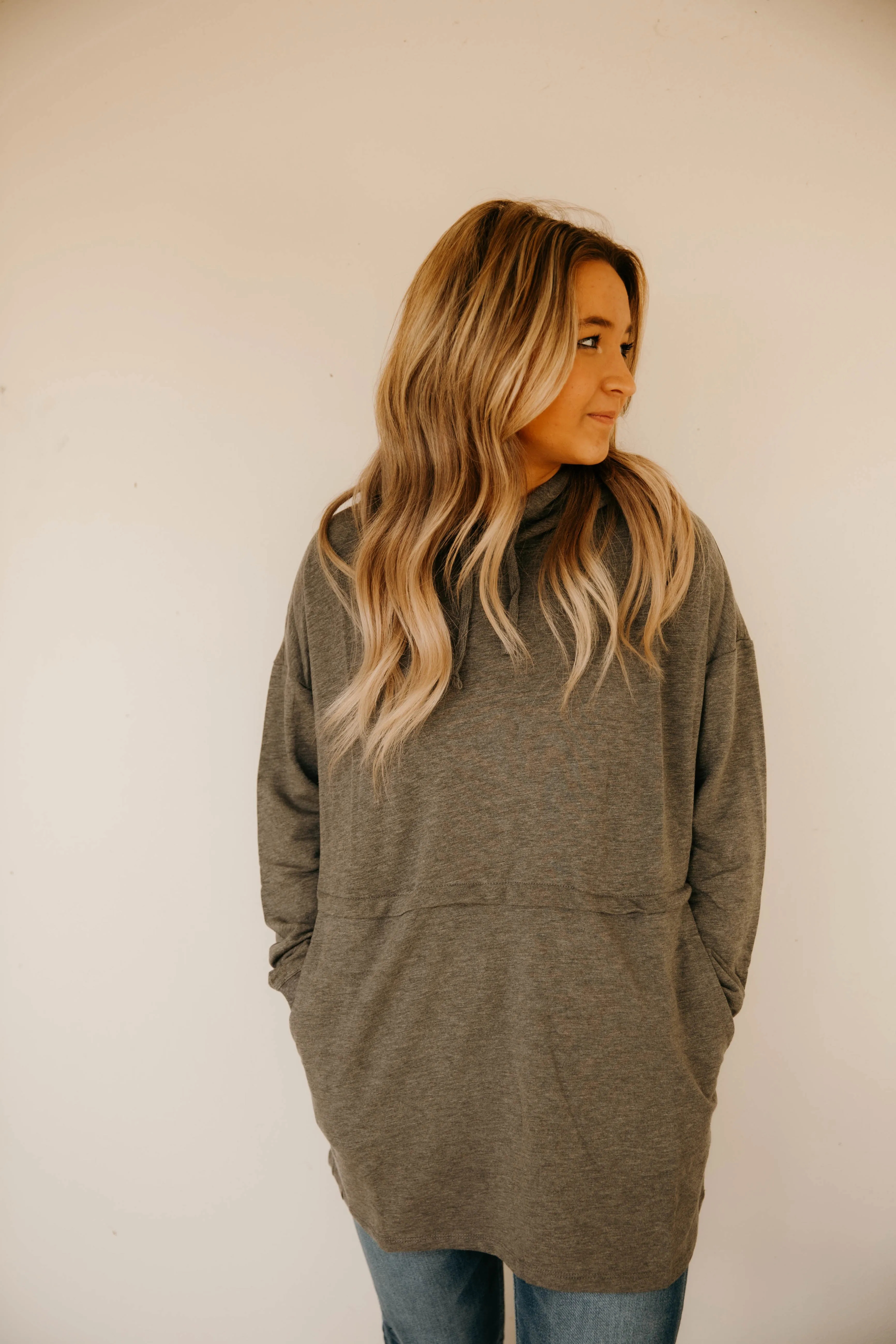 Barefoot Dreams Malibu Collection Fleece Luxe Lounge Anorak Sweatshirt