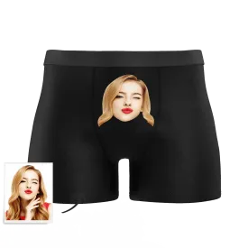 Customized Men's Face Colorful Boxer Shorts - Choose Your Style