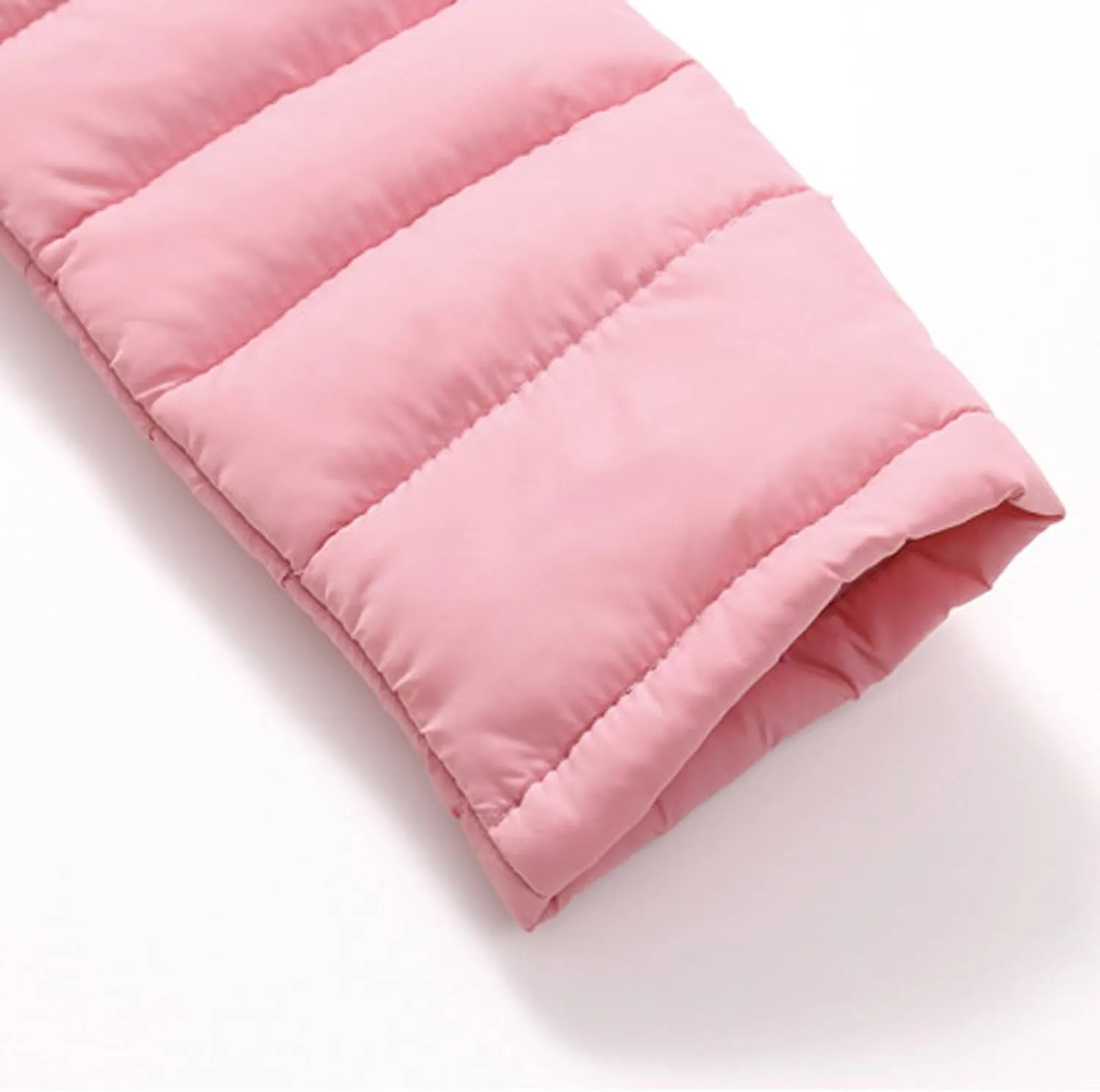Girls Boys Solid Padded Long Jacket Coat Water esistant Warm Parka Puffer Jacket with Winter Jacket for Toddler Girl