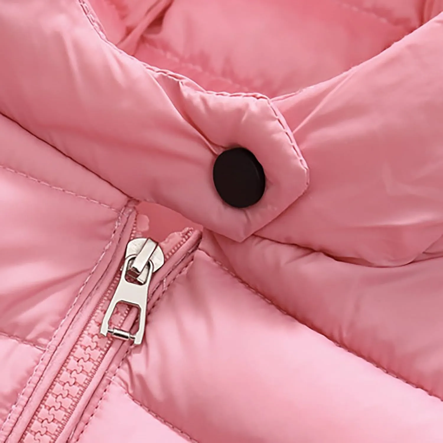 Girls Boys Solid Padded Long Jacket Coat Water esistant Warm Parka Puffer Jacket with Winter Jacket for Toddler Girl
