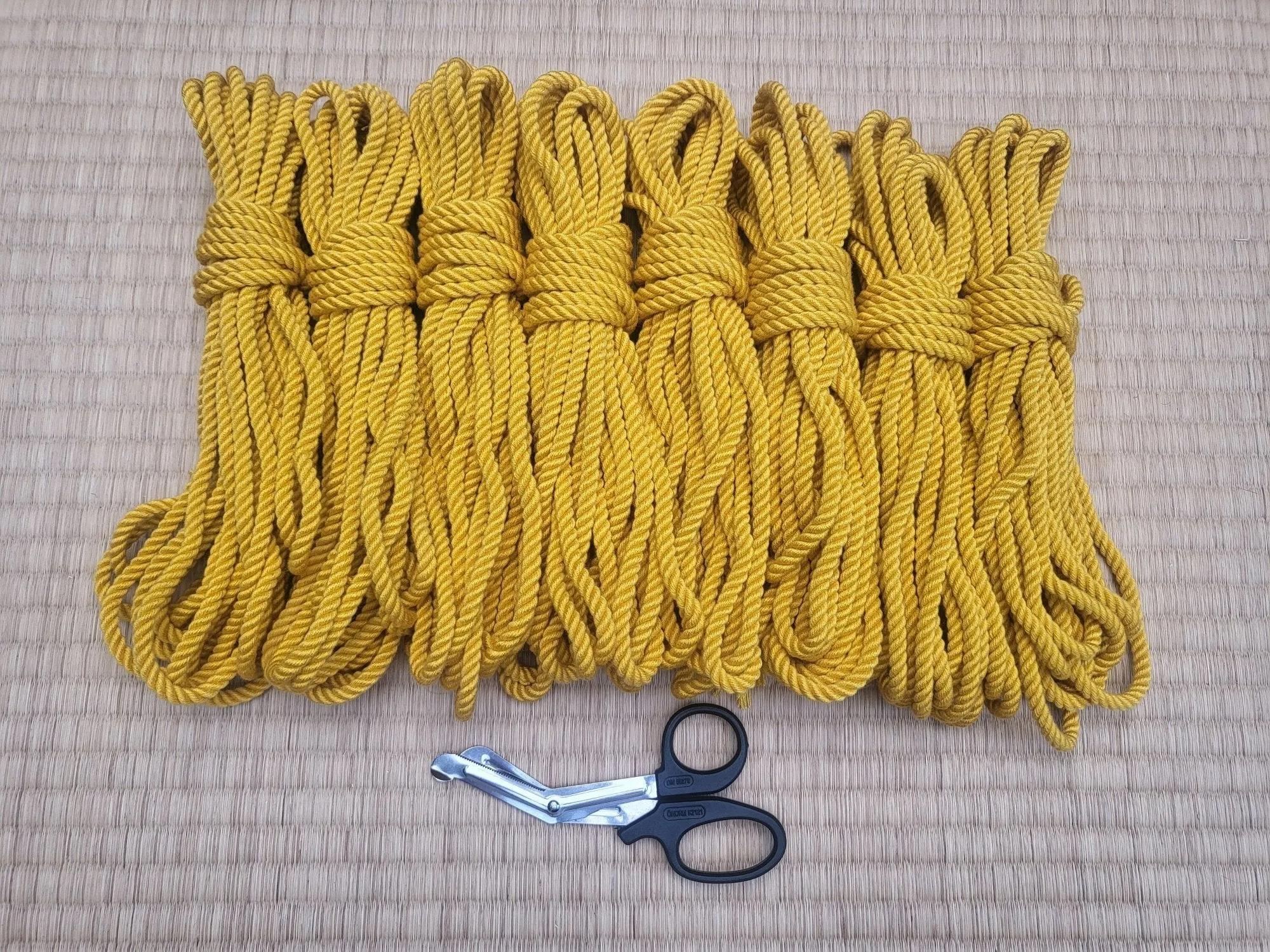 Goldilocks Gold Bamboo Bondage Rope