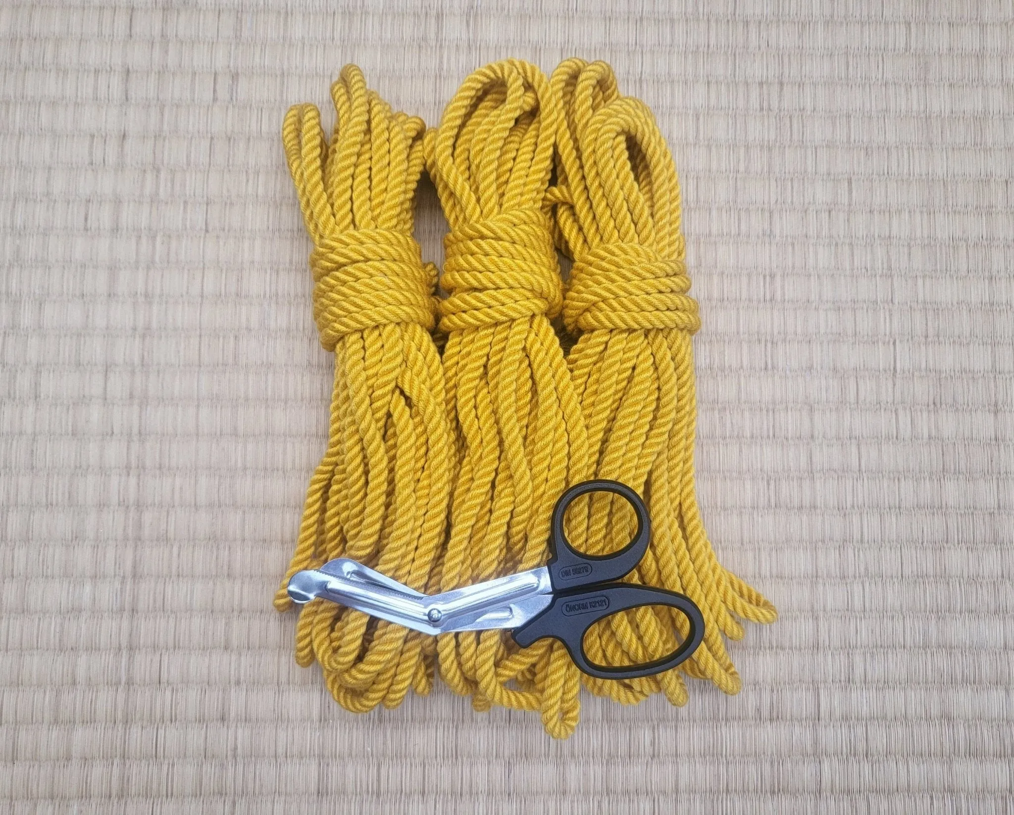 Goldilocks Gold Bamboo Bondage Rope