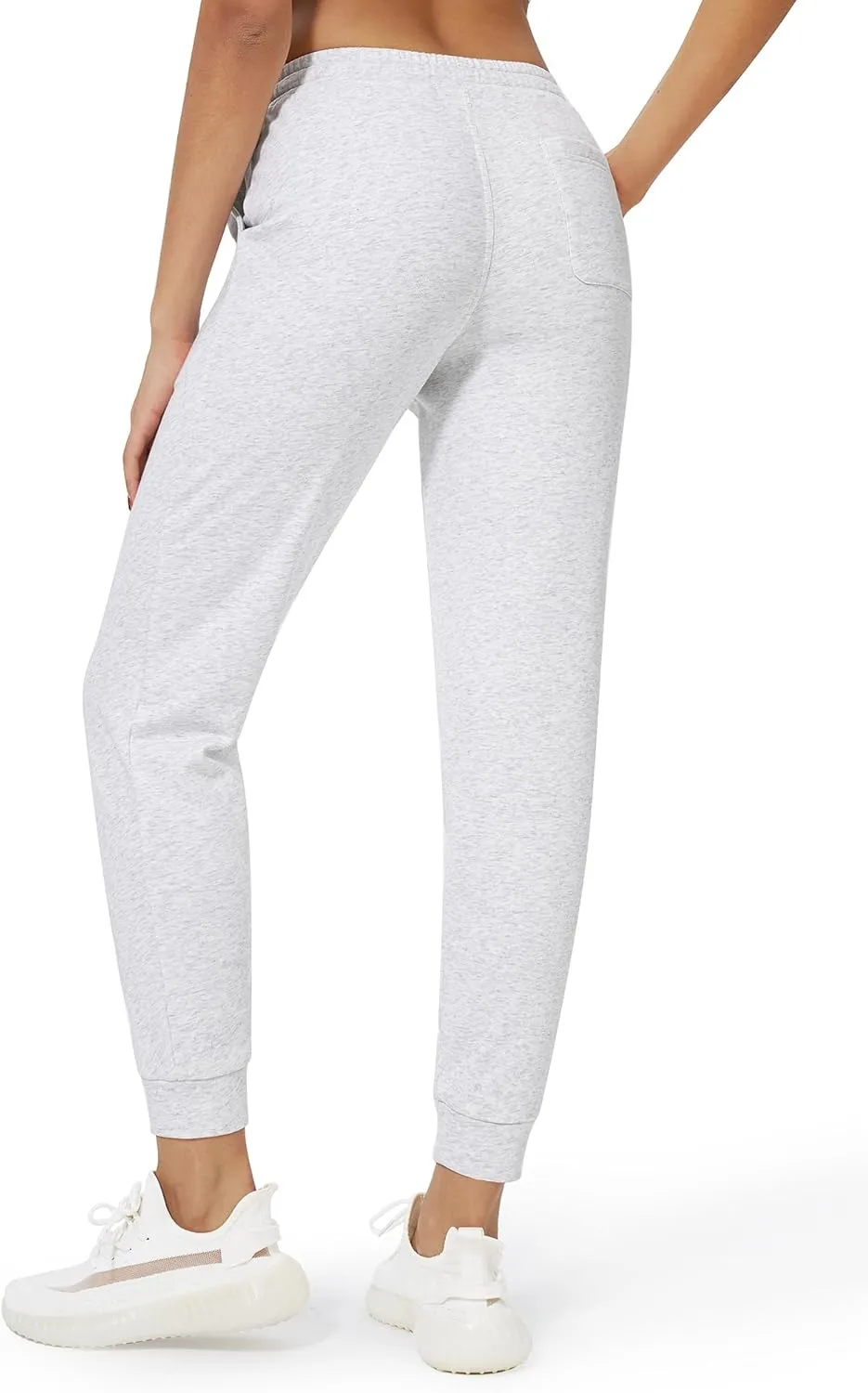 Stelle Womens High Waist Drawstring Jogger Athletic Lounge Sweatpants with Pockets