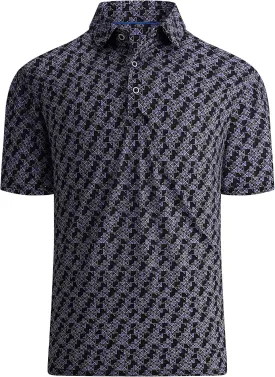 WARHORSEE Golf Polo Shirts for Men Short Sleeve Wrinkle Free 4 Way Stretch Moisture Wicking Performance Collared Tshirts